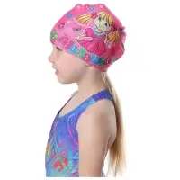Шапочка для плавания детская ONLYTOP «Милашка», тканевая, обхват 46-52 см Шапочка для плавания детская ONLYTOP «Милашка», тканевая, обхват 46-52 см