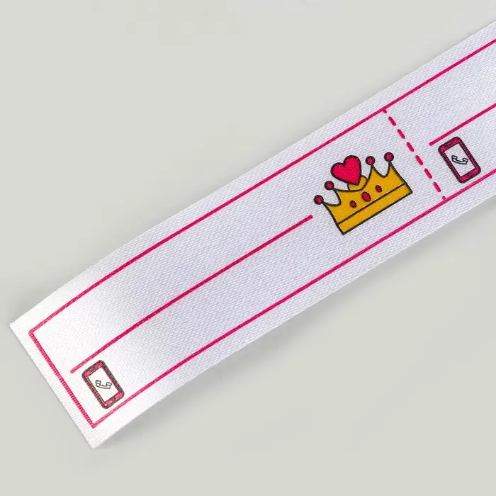 Термобирки для одежды. Набор именных термонаклеек для маркировки детских вещей &laquo;Единорожка&raquo;, 7 шт.