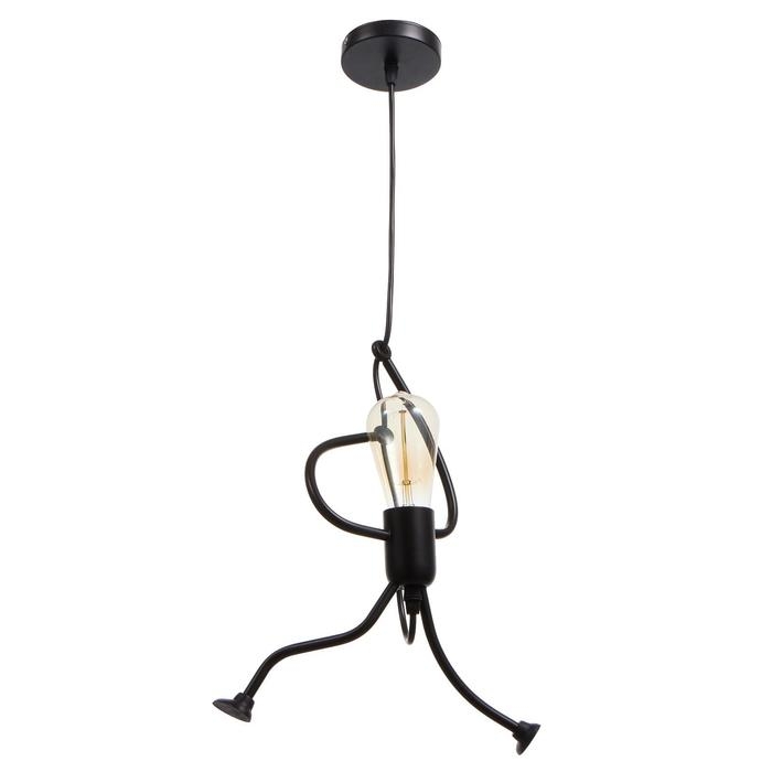 Светильник BayerLux 1949/1 E27 40Вт черный 26х40 см Светильник BayerLux 1949/1 E27 40Вт черный 26х40 см