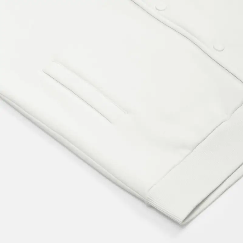 Бомбер унисекс AtmosWear, молочно-белый, размер S