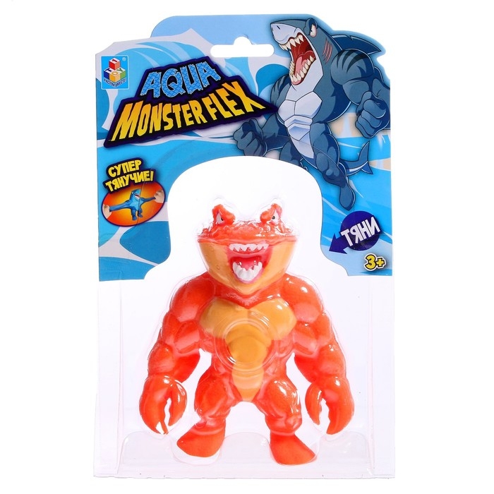 Тянущаяся фигурка Monster flex Aqua, 14 см, 14 видов, МИКС Тянущаяся фигурка Monster flex Aqua, 14 см, 14 видов, МИКС