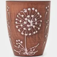 Стакан &laquo;Одуванчик&raquo;, 300 мл, красная глина