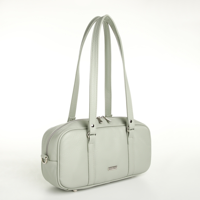 Сумка женская на молнии, цвет зелёный Сумка женская на молнии, цвет зелёный