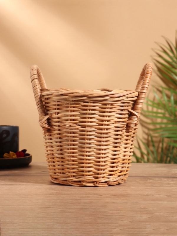 Корзина, 16х16х19 см, ротанг