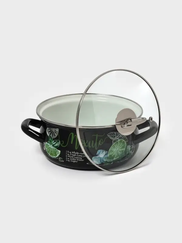 Кастр.сфер. 2л (черная)Мохито