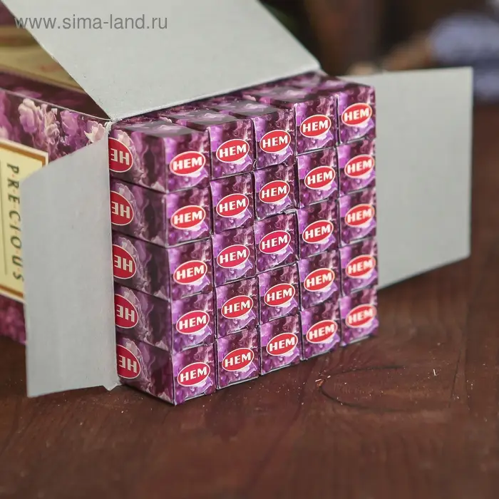 Благовония HEM, Лаванда, 8 палочек, угольные