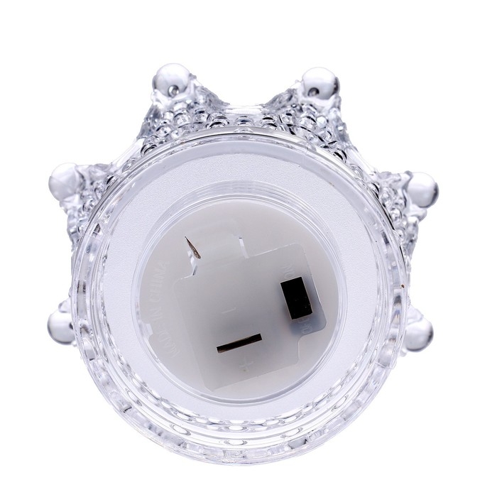 Свеча светодиодная &laquo;Корона&raquo;, горит жёлтым