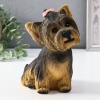 Копилка  Щенок Йорк, бежевый  21*13*20