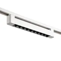 Светильник трековый BayerLux Simple &laquo;Линза&raquo; LED, 20 Вт, 34&times;3.5&times;4.5 см, белый