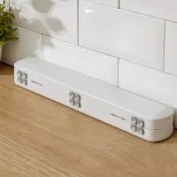 Диспенсер для пищевой плёнки Доляна, 37.3&times;6.5&times;5.3 см, пластик, белый