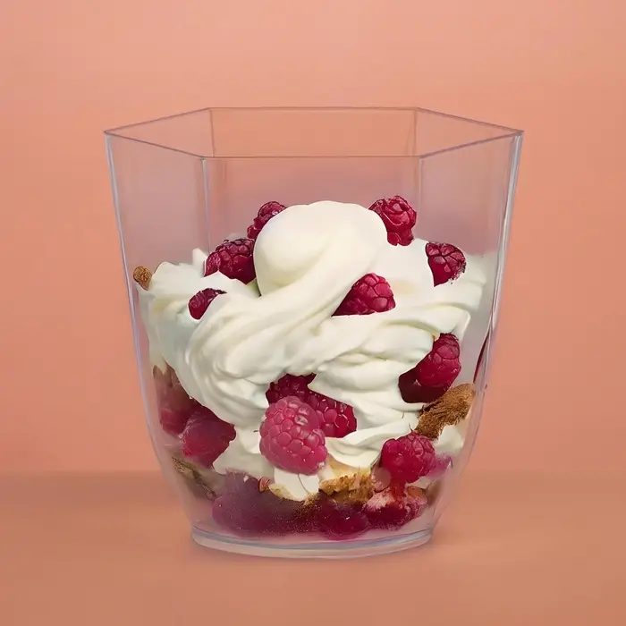 Форма пластиковая одноразовая для фуршета «Грааль», 100 мл, прозрачная