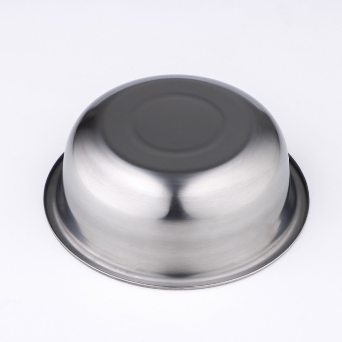 Миска из нержавеющей стали «Мэйли», 1,3 л, 19×7 см Миска из нержавеющей стали «Мэйли», 1,3 л, 19×7 см