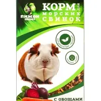 Корм &laquo;Пижон&raquo; для морских свинок, с овощами, 400 г