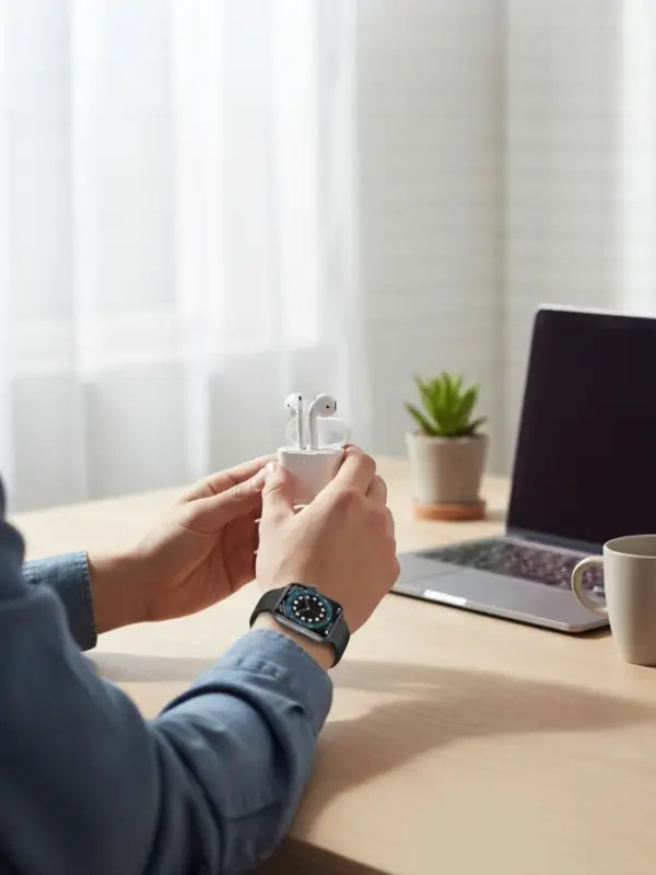 Набор Hoco Смарт-часы Y1 и Наушники EW02 Набор Hoco Смарт-часы Y1 и Наушники EW02