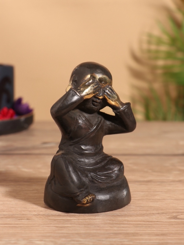 Сувенир бронза Сувенир бронза "Монах" 6х6х9 см