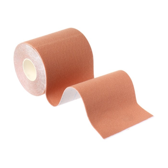 Кинезио - тейп, 7,5 см × 5 м, цвет бежевый Кинезио - тейп, 7,5 см × 5 м, цвет бежевый
