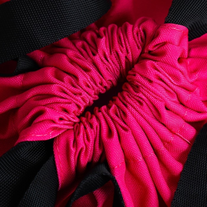 Мешок для обуви, розовый, два вида ручек, текстиль 30×40 см Мешок для обуви, розовый, два вида ручек, текстиль 30×40 см