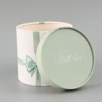 Набор шляпных коробок 2 в 1 &laquo;Бант&raquo;, 12&times;12 см, 15&times;15 см