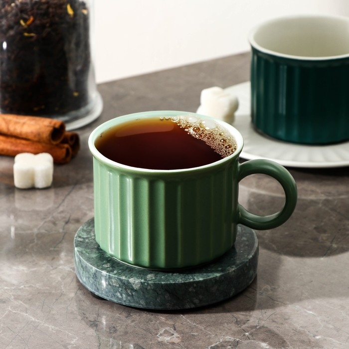 Подставка для горячего Magistro Granite, d=10 см, из мрамора Подставка для горячего Magistro Granite, d=10 см, из мрамора