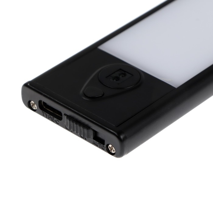 Светильник светодиодный, 30см, 3Вт, IP20, бесконтактный выкл., аккум. бат., 5В, 4000K, черн. 94245 Светильник светодиодный, 30см, 3Вт, IP20, бесконтактный выкл., аккум. бат., 5В, 4000K, черн. 94245