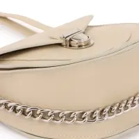 Сумка женская мессенджер TEXTURA на клапане, 17&times;10&times;18 см, бежевая