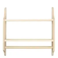 Полка - вешалка для бани и сауны &laquo;Ладья&raquo;, для полотенец, 1 перекладина