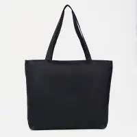 Сумка - шоппер &laquo;Котики&raquo;, на молнии, с подкладкой, 42&times;9&times;32 см, чёрный