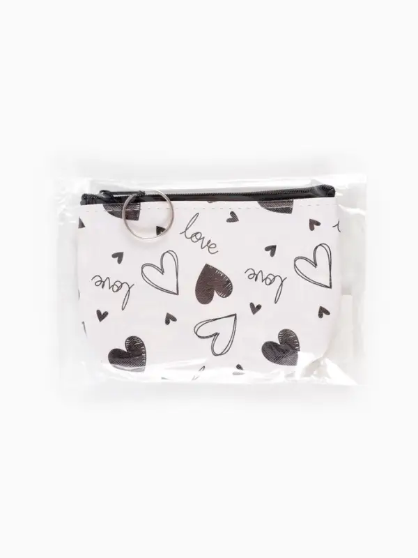 Кошелек жен 13-01-01 Июнь2504, 11*3,5*8,5 см, отд на молнии, белый-черный Кошелек жен 13-01-01 Июнь2504, 11*3,5*8,5 см, отд на молнии, белый-черный