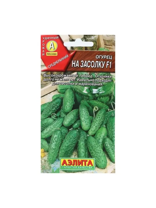 Семена Огурец Семена Огурец "На засолку", F1, ц/п, 10 шт