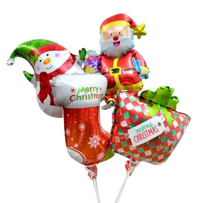 Воздушный шар фольгированный 12 Воздушный шар фольгированный 12" «Снеговик с шарфиком»