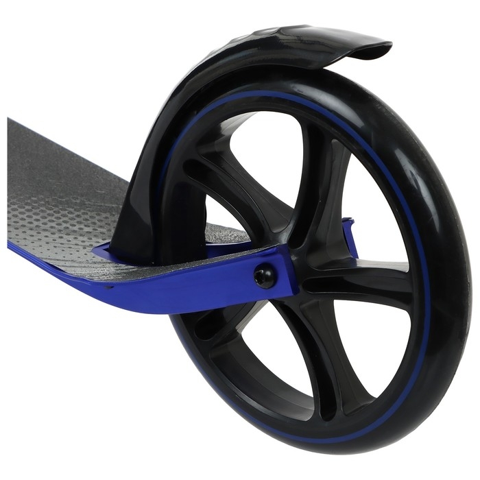 Самокат городской GRAFFITI, складной, колёса PU 200, 86A, ABEC 9, подножка, цвет синий Самокат городской GRAFFITI, складной, колёса PU 200, 86A, ABEC 9, подножка, цвет синий