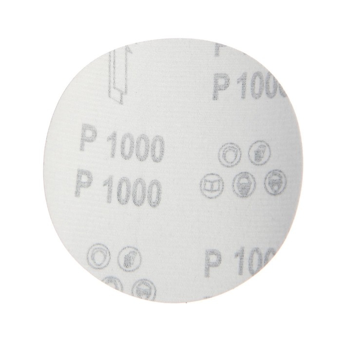 Круг абразивный шлифовальный под  Круг абразивный шлифовальный под "липучку" ТУНДРА, 125 мм, Р1000, 10 шт.