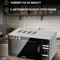 Микроволновая Печь HYM-D3026 20л. 700Вт серебристый