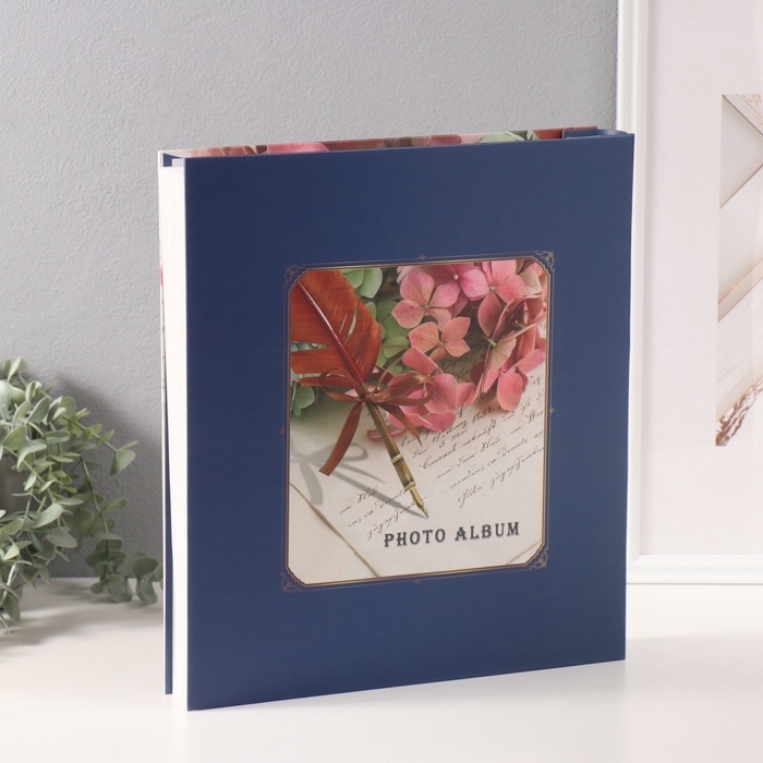 Фотоальбом на 800 фото 10х15 см Фотоальбом на 800 фото 10х15 см "Записи поэта" в коробке 5,5х30,5х33,5 см