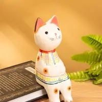Сувенир &laquo;Котенок в рубашке сидячий&raquo;, 6&times;6&times;15 см, дерево