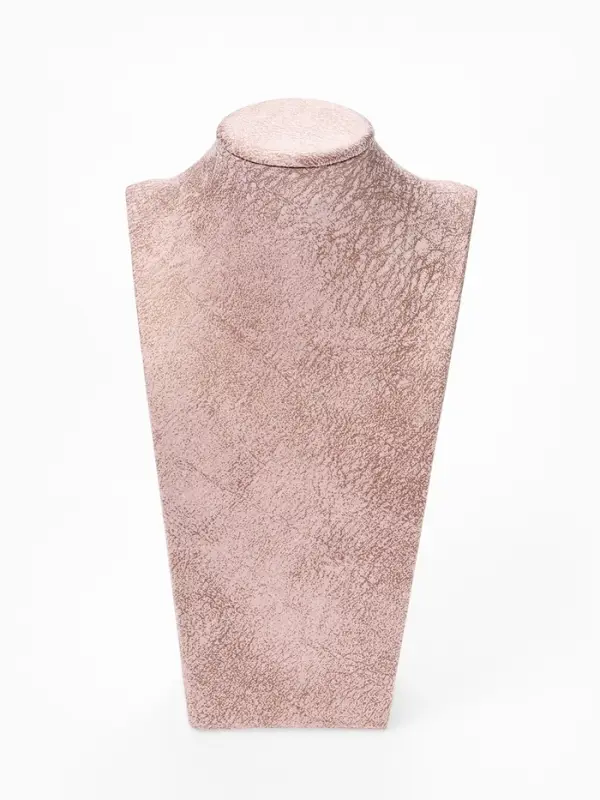 Бюст для украшений QF, 14.5&times;9&times;24.5, h=24.5 см, розовый