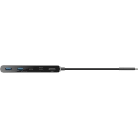 Разветвитель USB Belkin (AVC023hqSGY)хаб 7в1 4K@60Hz 100W сер.косм