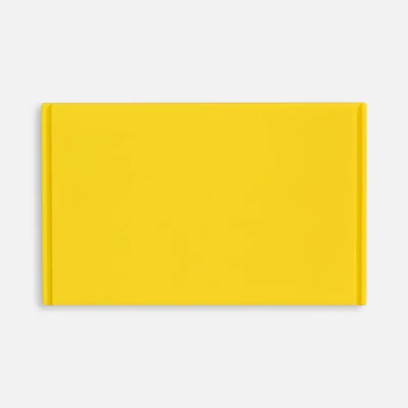 Лейбл из ПВХ Dzeta, XL, желтый