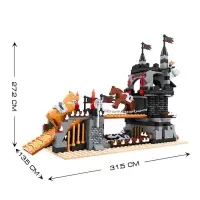 Конструктор Сила рыцаря &laquo;Осада крепости&raquo;, 465 деталей