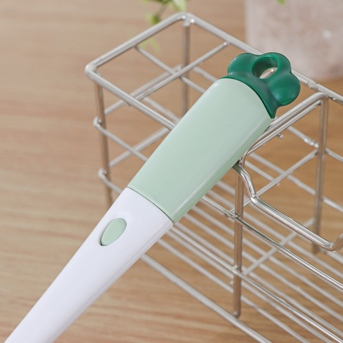 Ершик - щётка для мытья посуды, с двумя дополнительными щетками, губка 5 см, длина 28 см Ершик - щётка для мытья посуды, с двумя дополнительными щетками, губка 5 см, длина 28 см