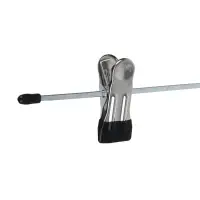 Вешалка для юбок и брюк тм VETTA, 30см, с зажимами, металл, 2 цвета