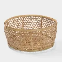 Корзина плетёная &laquo;Клоус&raquo;, 36&times;36&times;14 см, бамбук, светлая