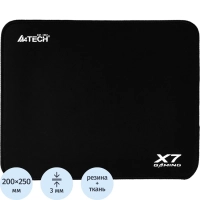 Коврик для мыши A4Tech X7 Pad X7-200MP черный 250x200x3мм