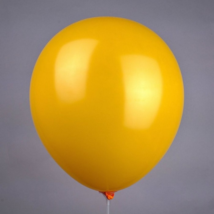 Шар латексный 10" Светло-оранжевый, пастель, набор 50 шт.