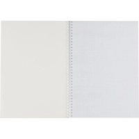 Бизнес-тетрадь А4,96л,точка,греб,обл.глянц.лам. Attache Fleur Мята