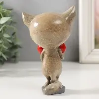 Фигурка полистоун лак &laquo;Котик с большим сердцем&raquo;, 8.5&times;6.2&times;13 см