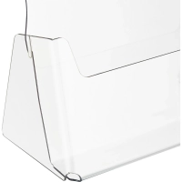 Подставка настольная для рекламных материалов Attache A4 односторонняя ПЭТ