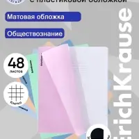 Тетрадь 48 листов в клетку &laquo;Обществознание&raquo; ErichKrause Dream