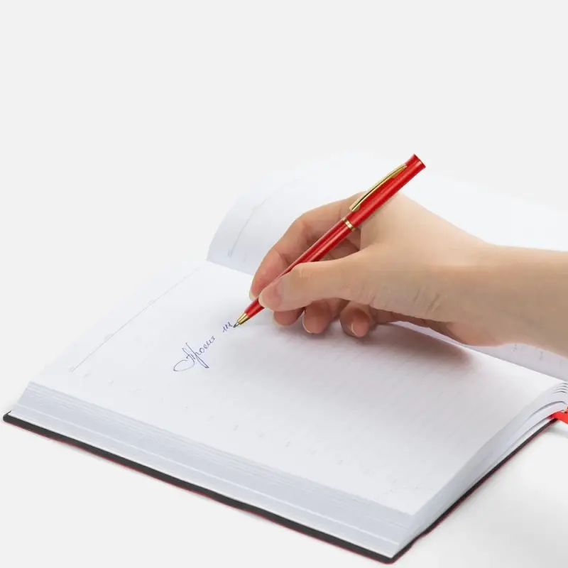 Ручка шариковая Euro Gold, красная Ручка шариковая Euro Gold, красная