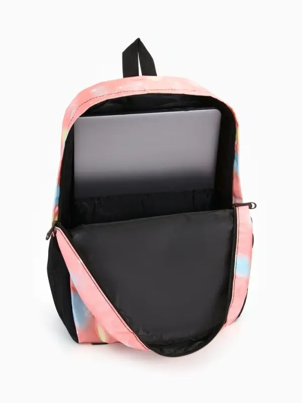 Рюкзак школьный &laquo;Сердечки&raquo;, для девочки, 30&times;13&times;42 см, розовый